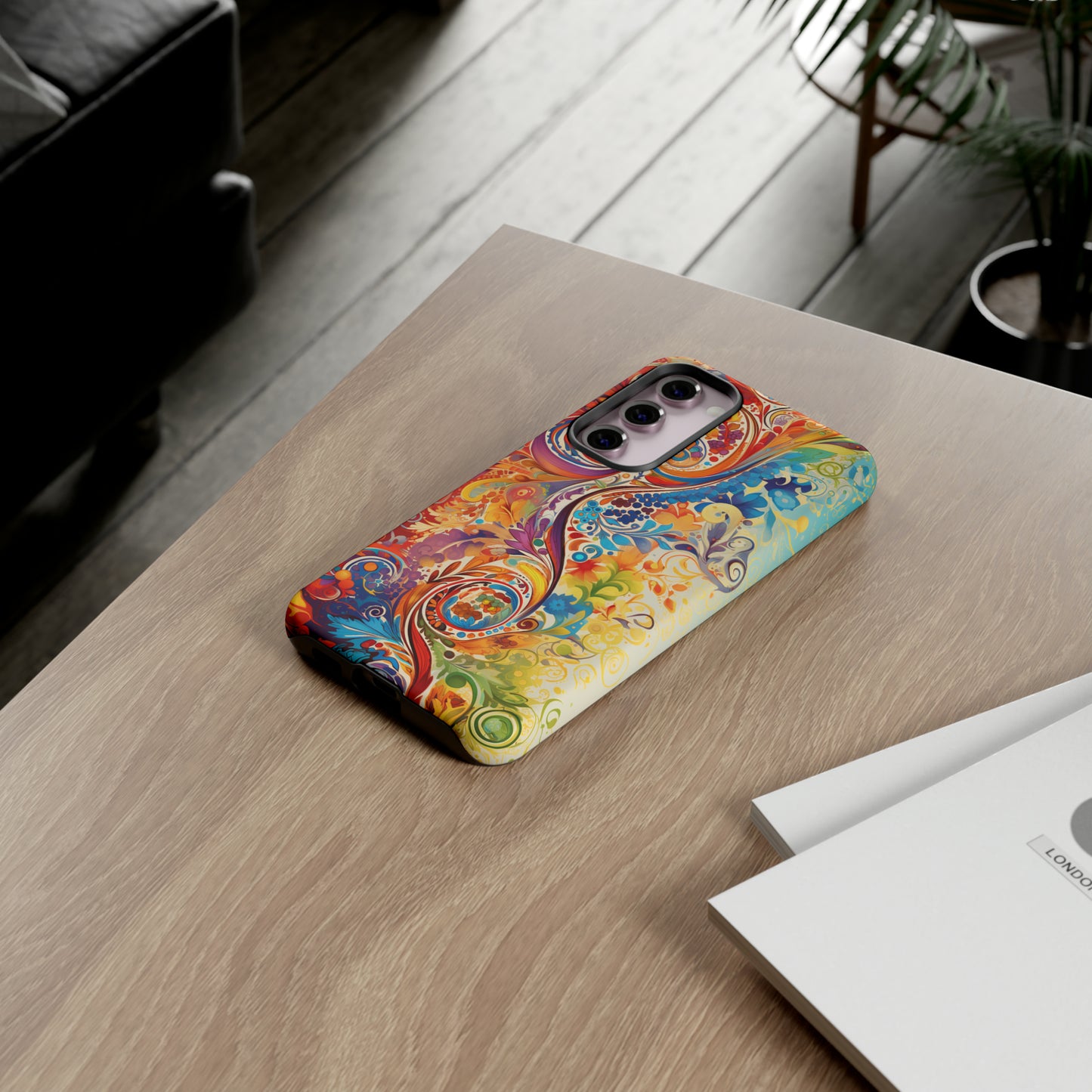 Rainbow Paisley - Tough Cases