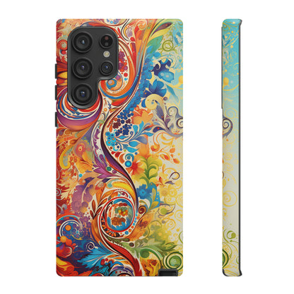 Rainbow Paisley - Tough Cases