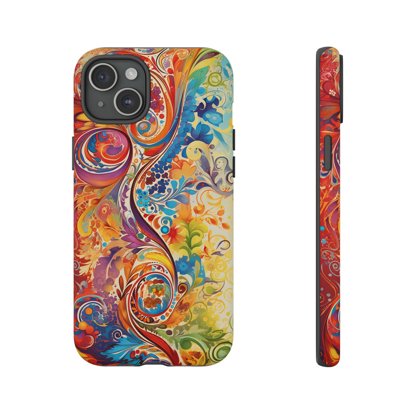 Rainbow Paisley - Tough Cases