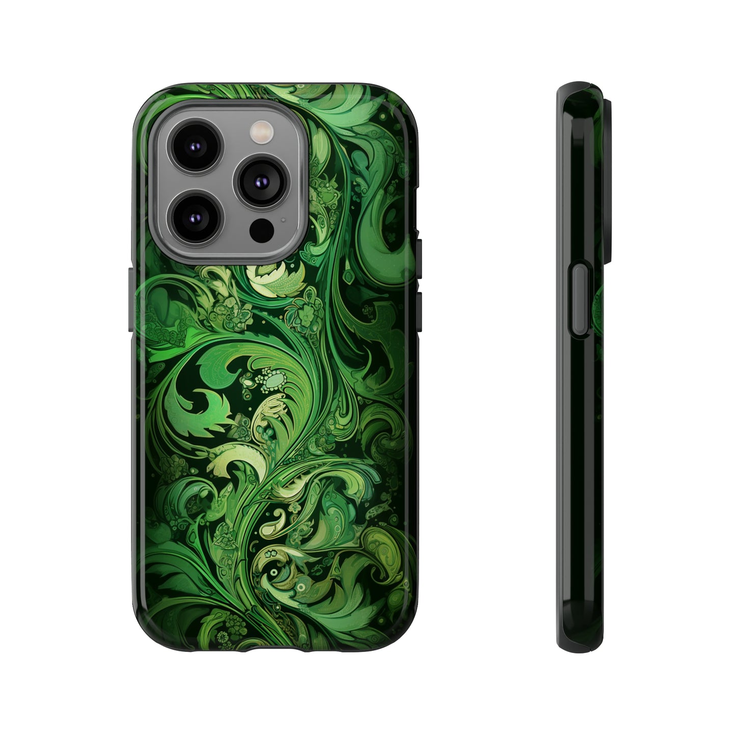 Green Paisley - Tough Cases