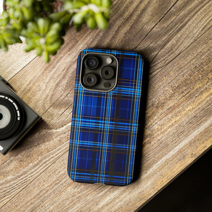 Royal Blue Tartan - Tough Cases