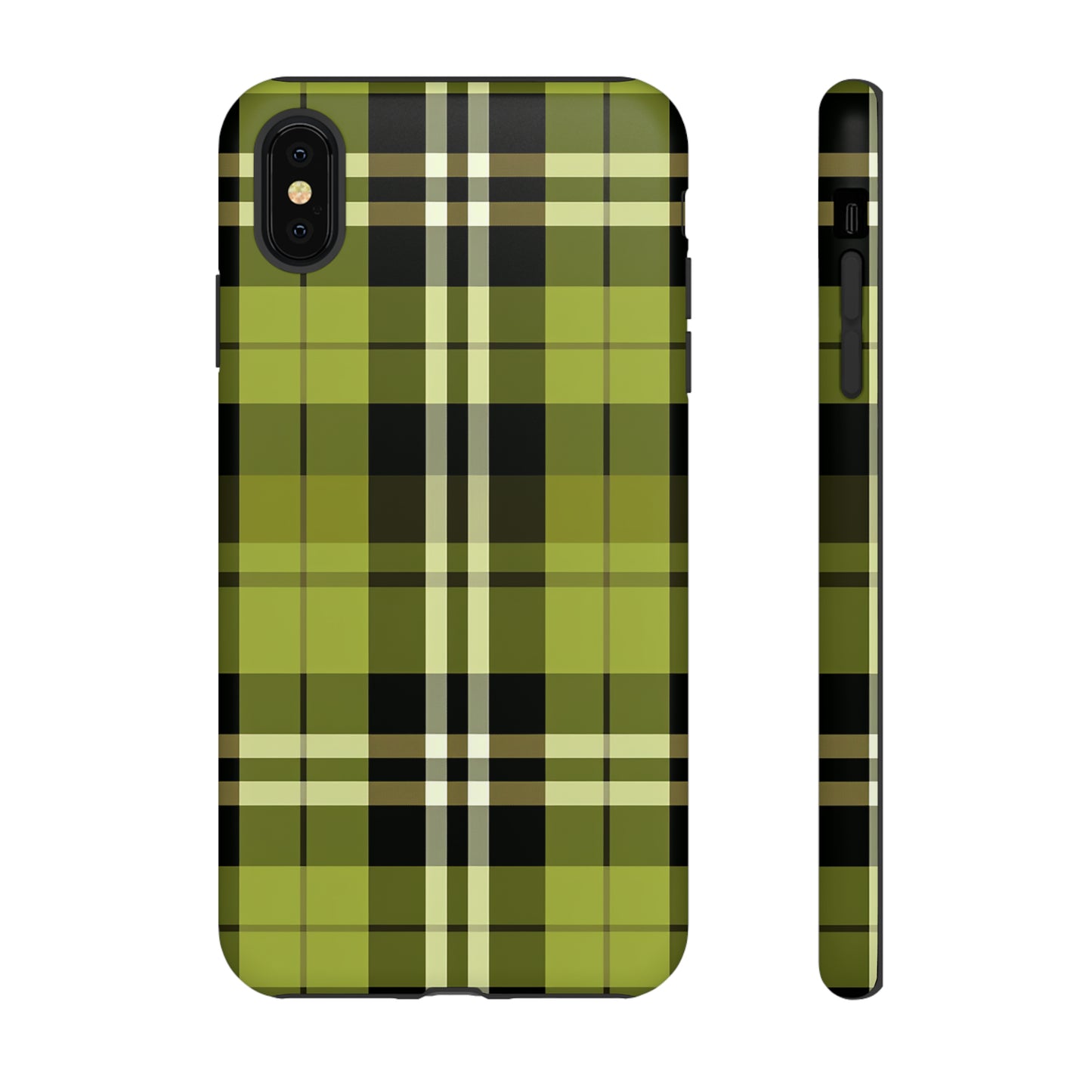 Pistachio Tartan - Tough Cases