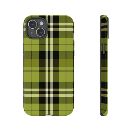 Pistachio Tartan - Tough Cases