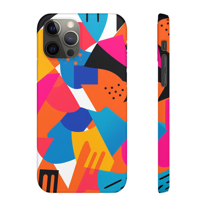 Colourful Shapes - Snap Cases