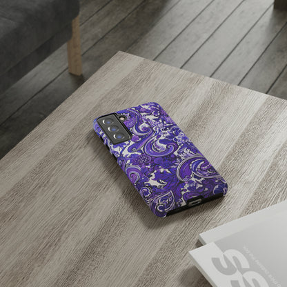 Purple Paisley - Tough Cases