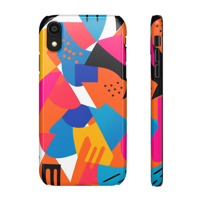 Colourful Shapes - Snap Cases