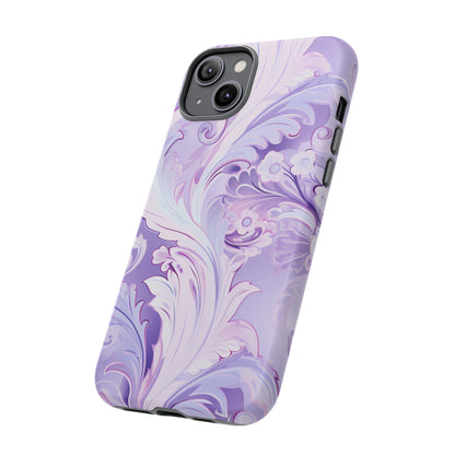 Pastel Lilac Paisley - Tough Cases