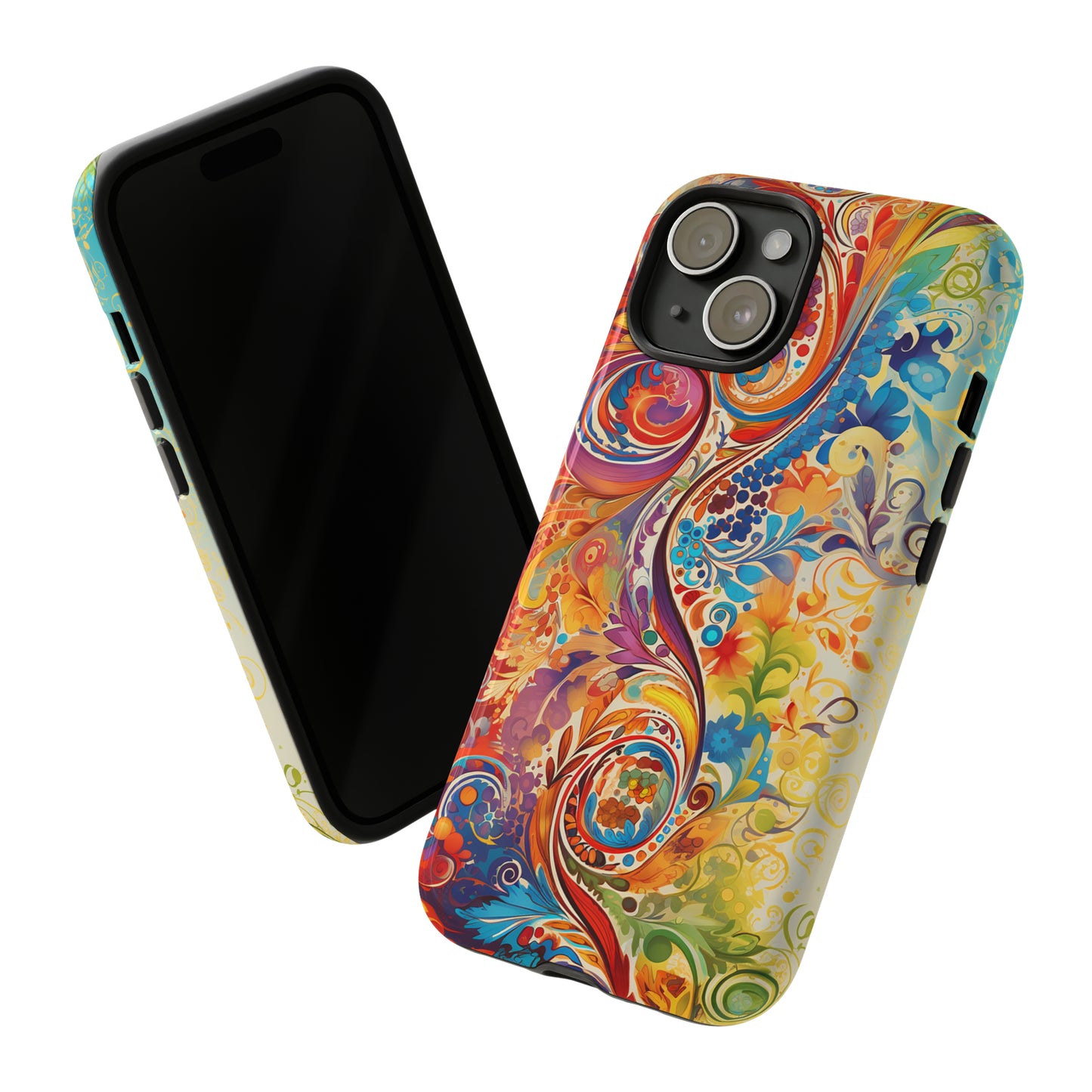 Rainbow Paisley - Tough Cases