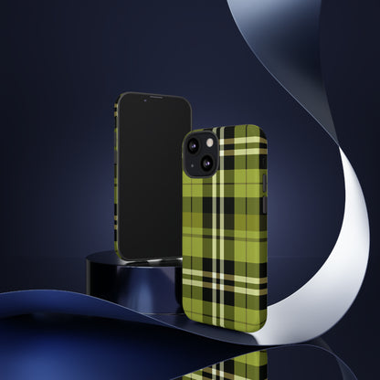 Pistachio Tartan - Tough Cases