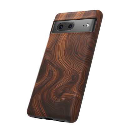 Walnut Pattern - Tough Cases | iPhone | Google Pixel | Samsung Galaxy