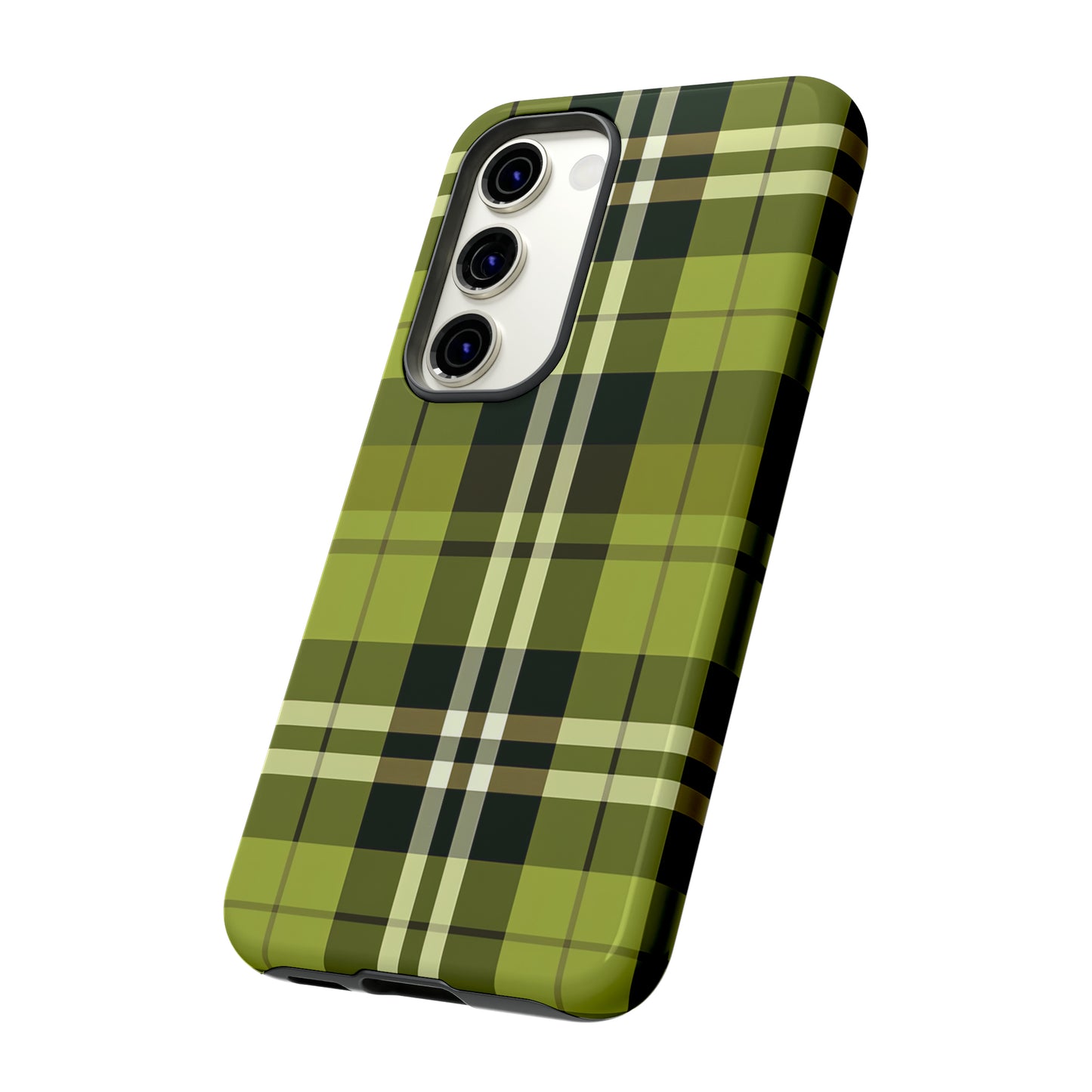 Pistachio Tartan - Tough Cases