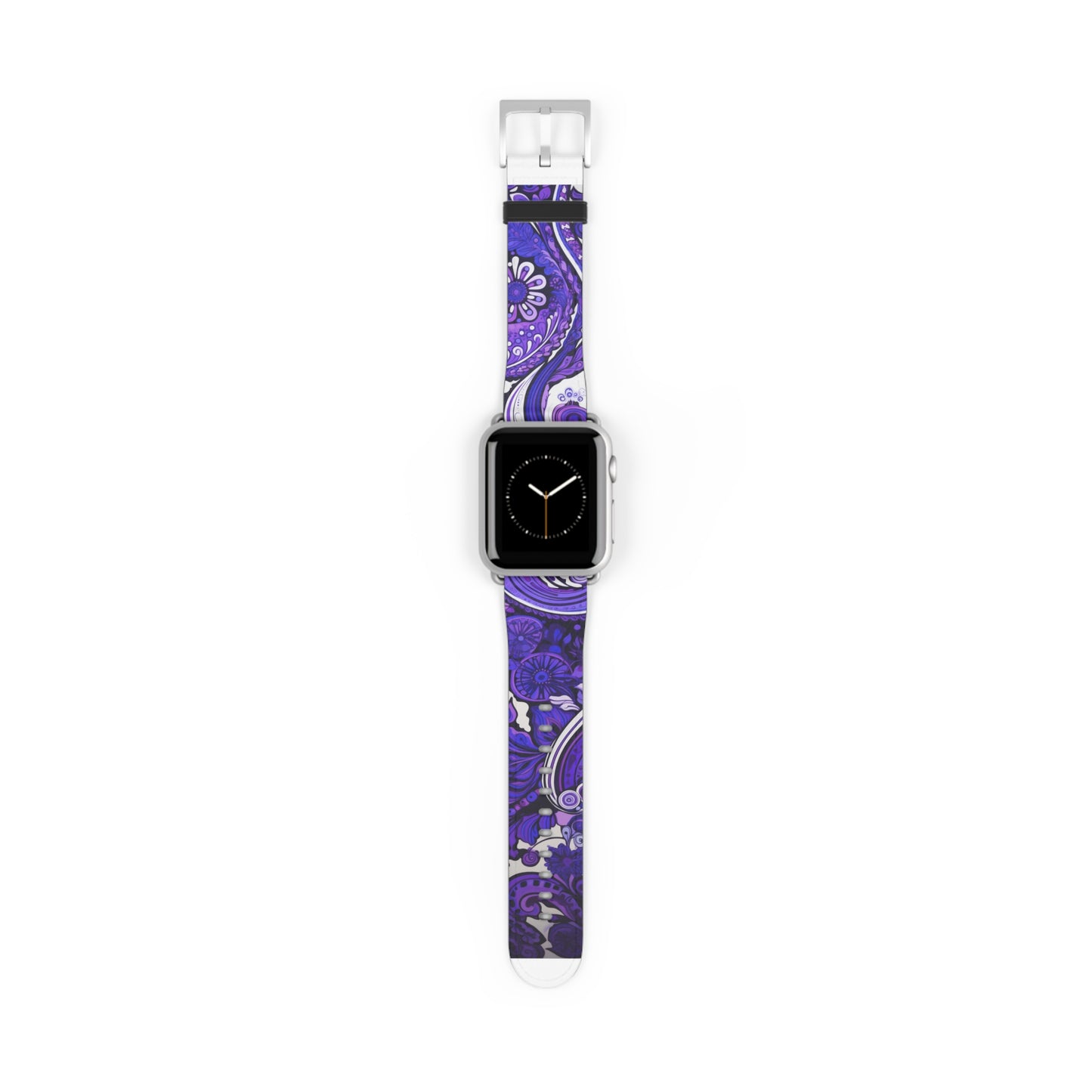 Apple Watch Strap - Purple Paisley