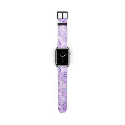 Apple Watch Strap - Pastel Lilac Paisley