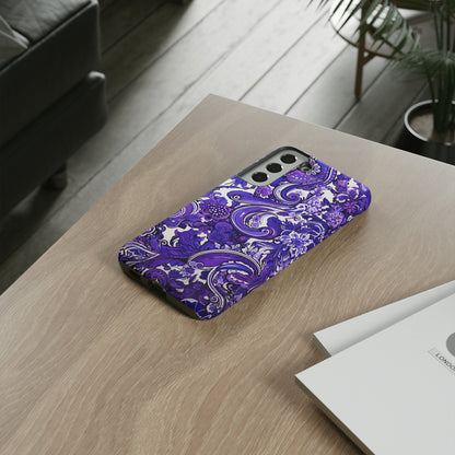 Purple Paisley - Tough Cases