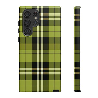 Pistachio Tartan - Tough Cases