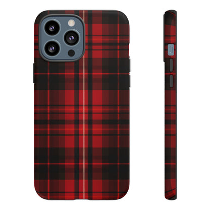 Cherry Red Tartan - Tough Cases