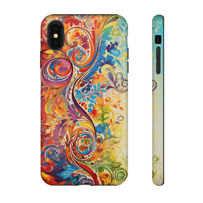 Rainbow Paisley - Tough Cases