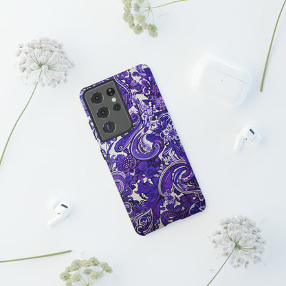 Purple Paisley - Tough Cases