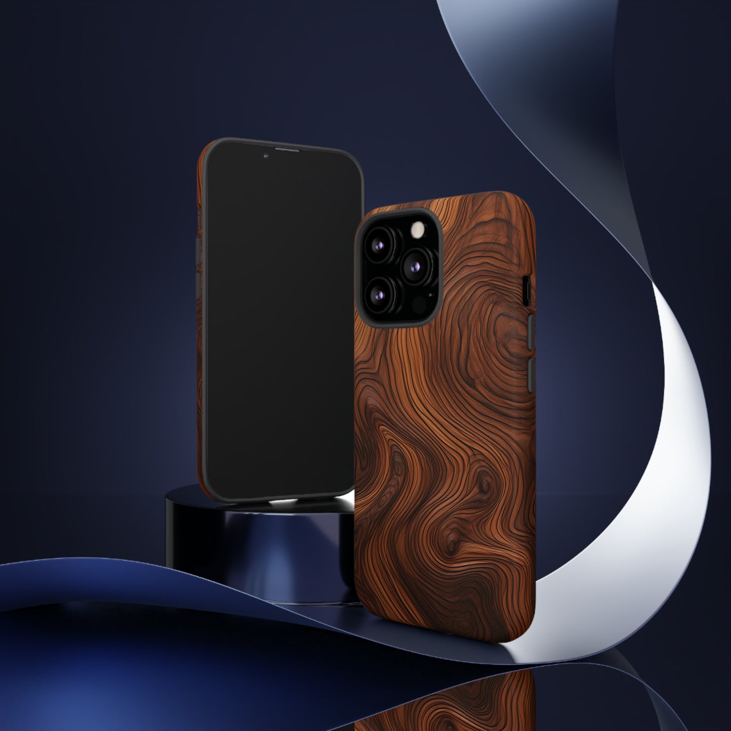 Walnut Pattern - Tough Cases | iPhone | Google Pixel | Samsung Galaxy