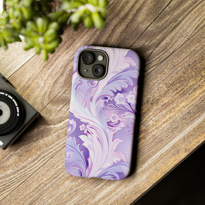 Pastel Lilac Paisley - Tough Cases