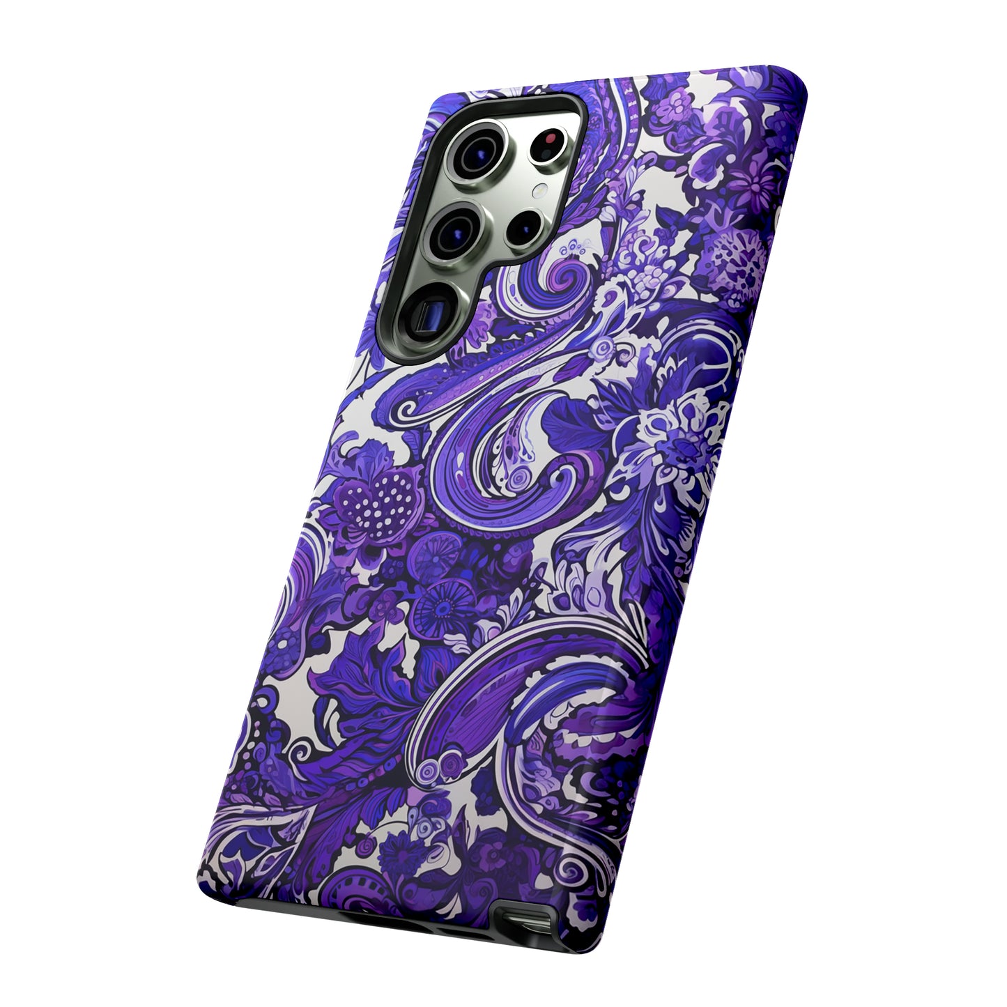 Purple Paisley - Tough Cases