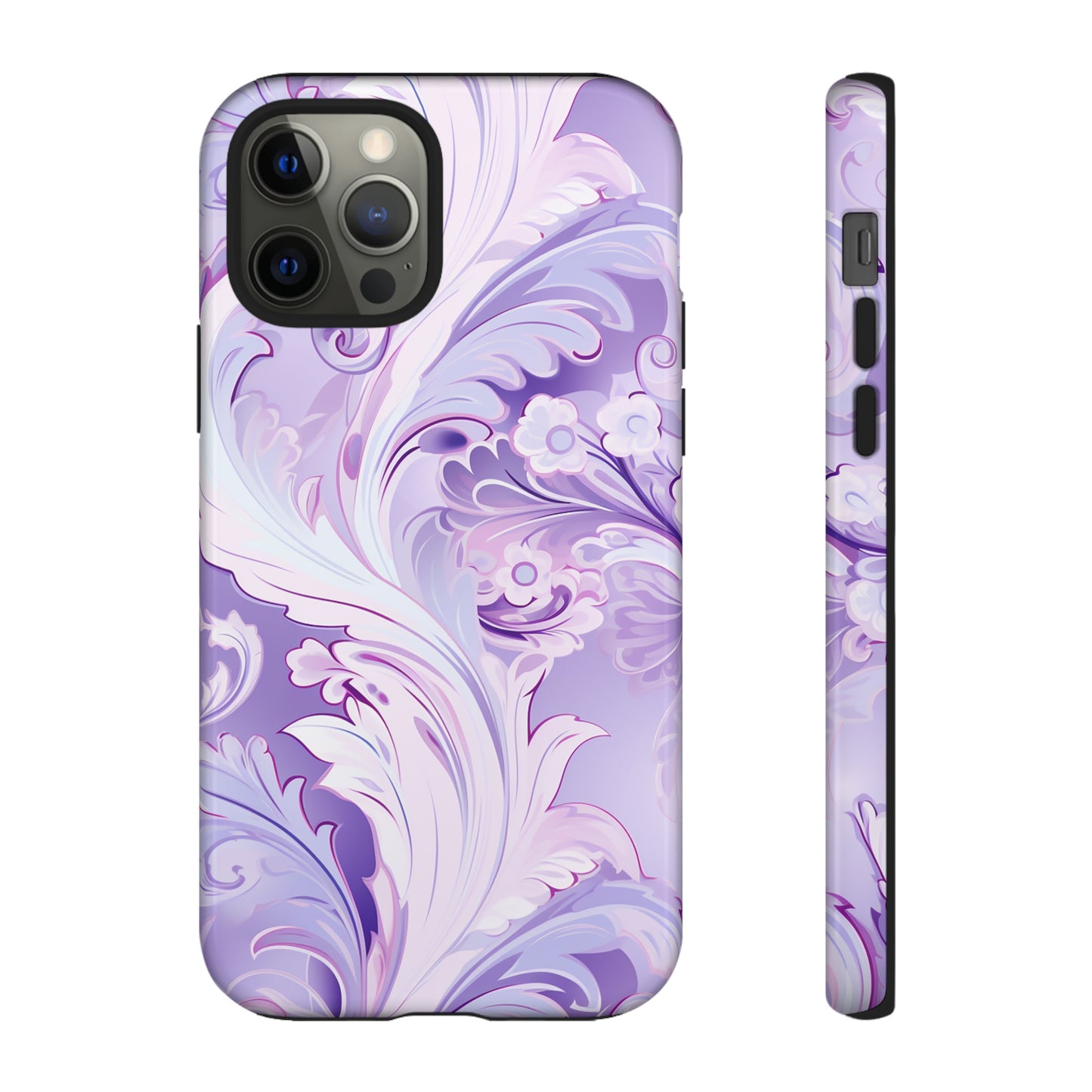 Pastel Lilac Paisley - Tough Cases