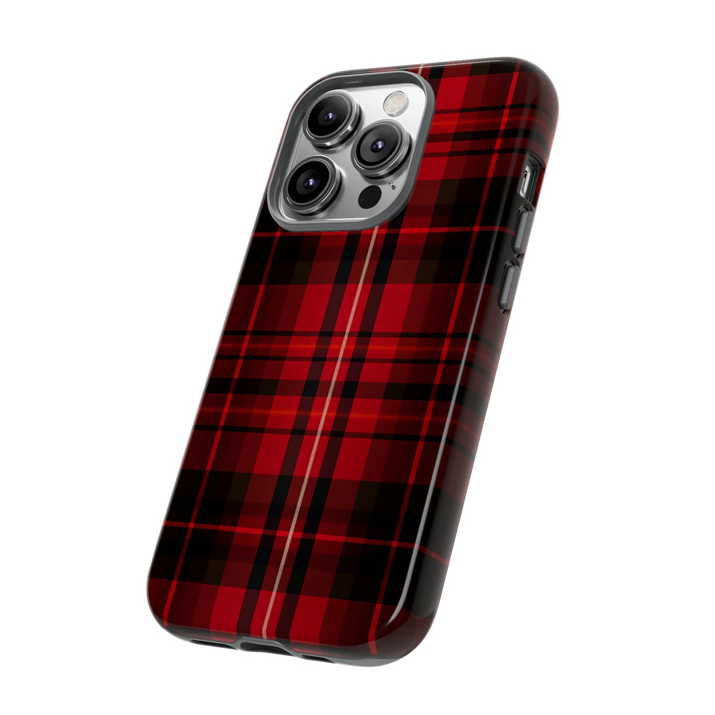 Cherry Red Tartan - Tough Cases