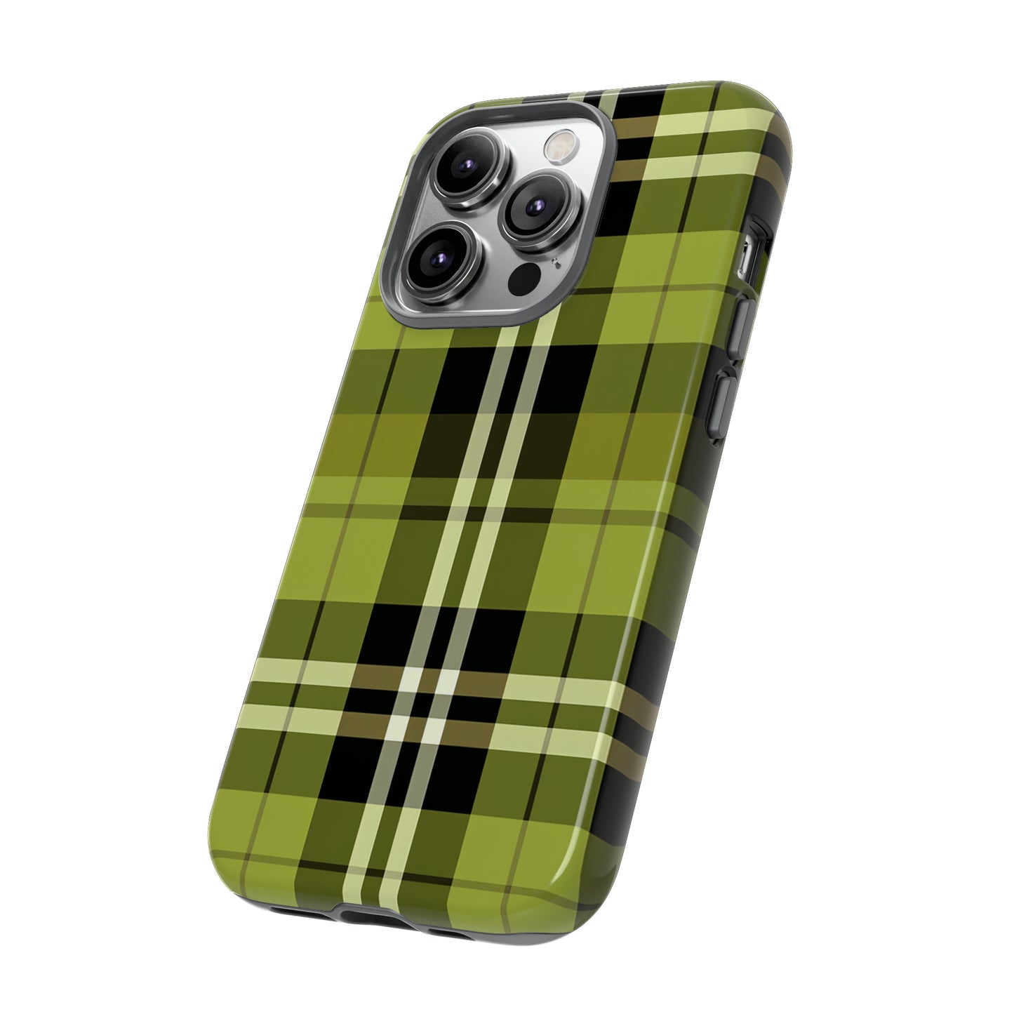 Pistachio Tartan - Tough Cases