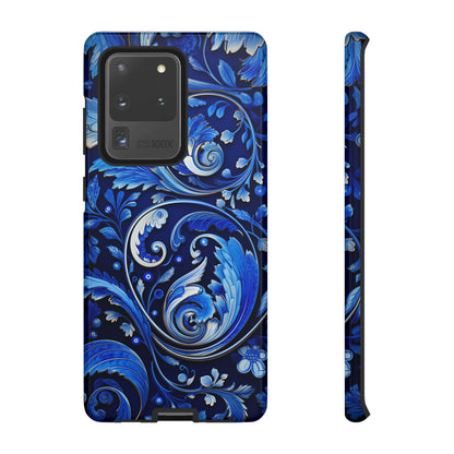 Royal Blue Paisley - Tough Cases