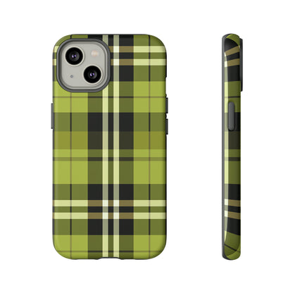 Pistachio Tartan - Tough Cases