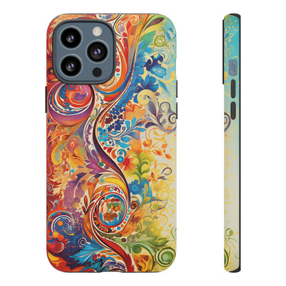 Rainbow Paisley - Tough Cases