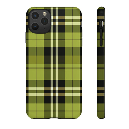 Pistachio Tartan - Tough Cases