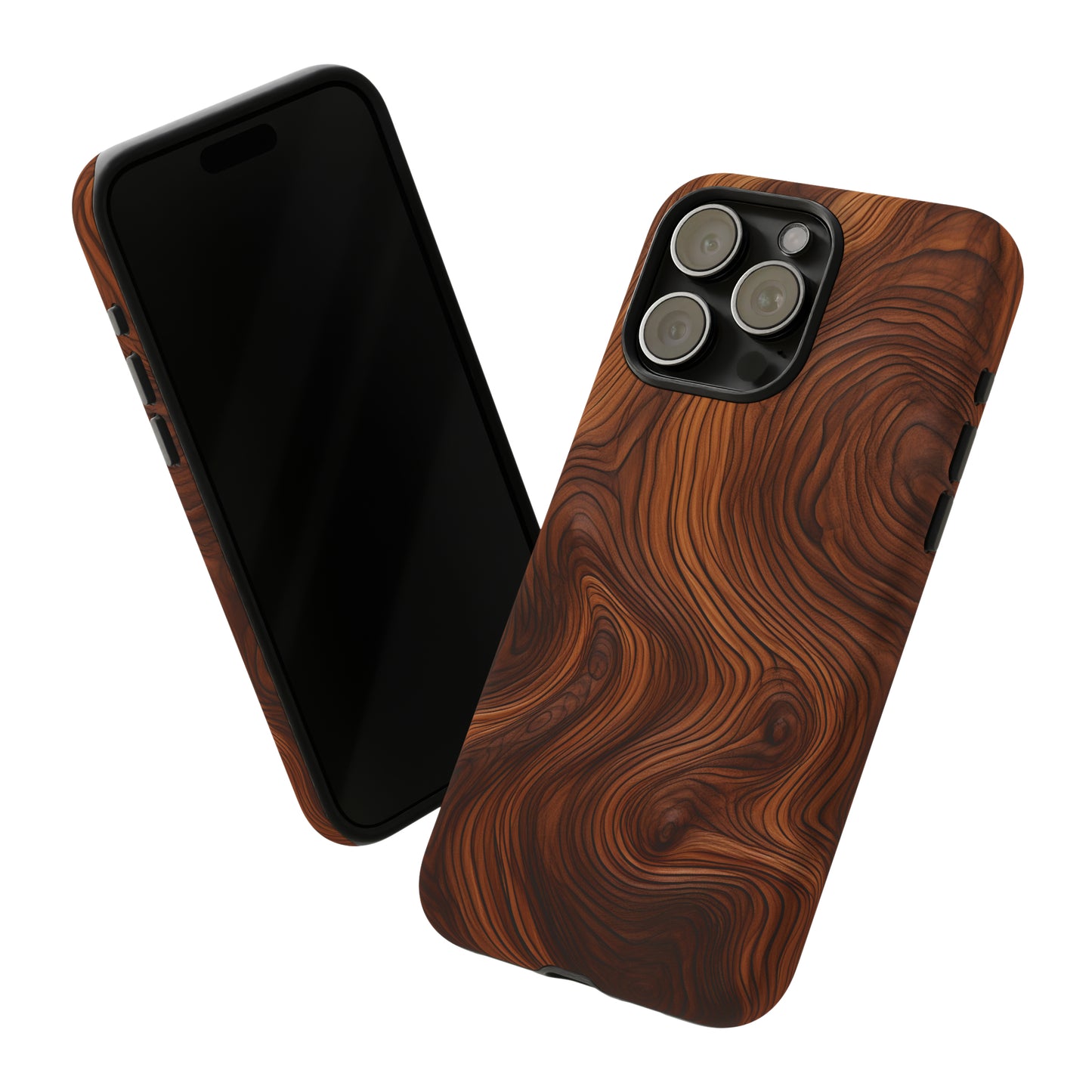 Walnut Pattern - Tough Cases | iPhone | Google Pixel | Samsung Galaxy