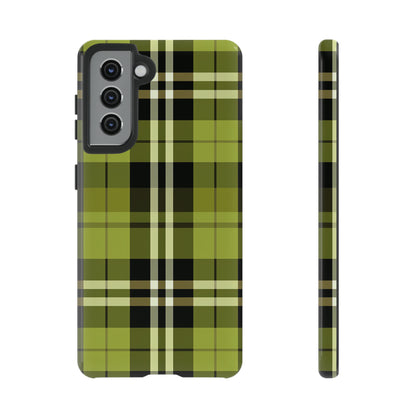 Pistachio Tartan - Tough Cases