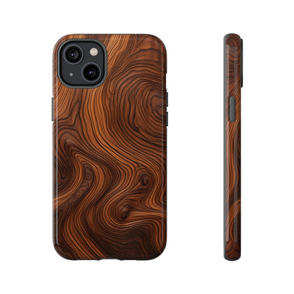 Walnut Pattern - Tough Cases | iPhone | Google Pixel | Samsung Galaxy