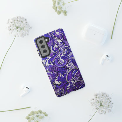 Purple Paisley - Tough Cases