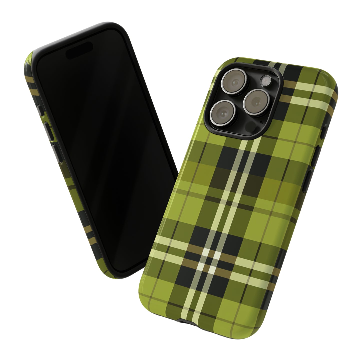 Pistachio Tartan - Tough Cases