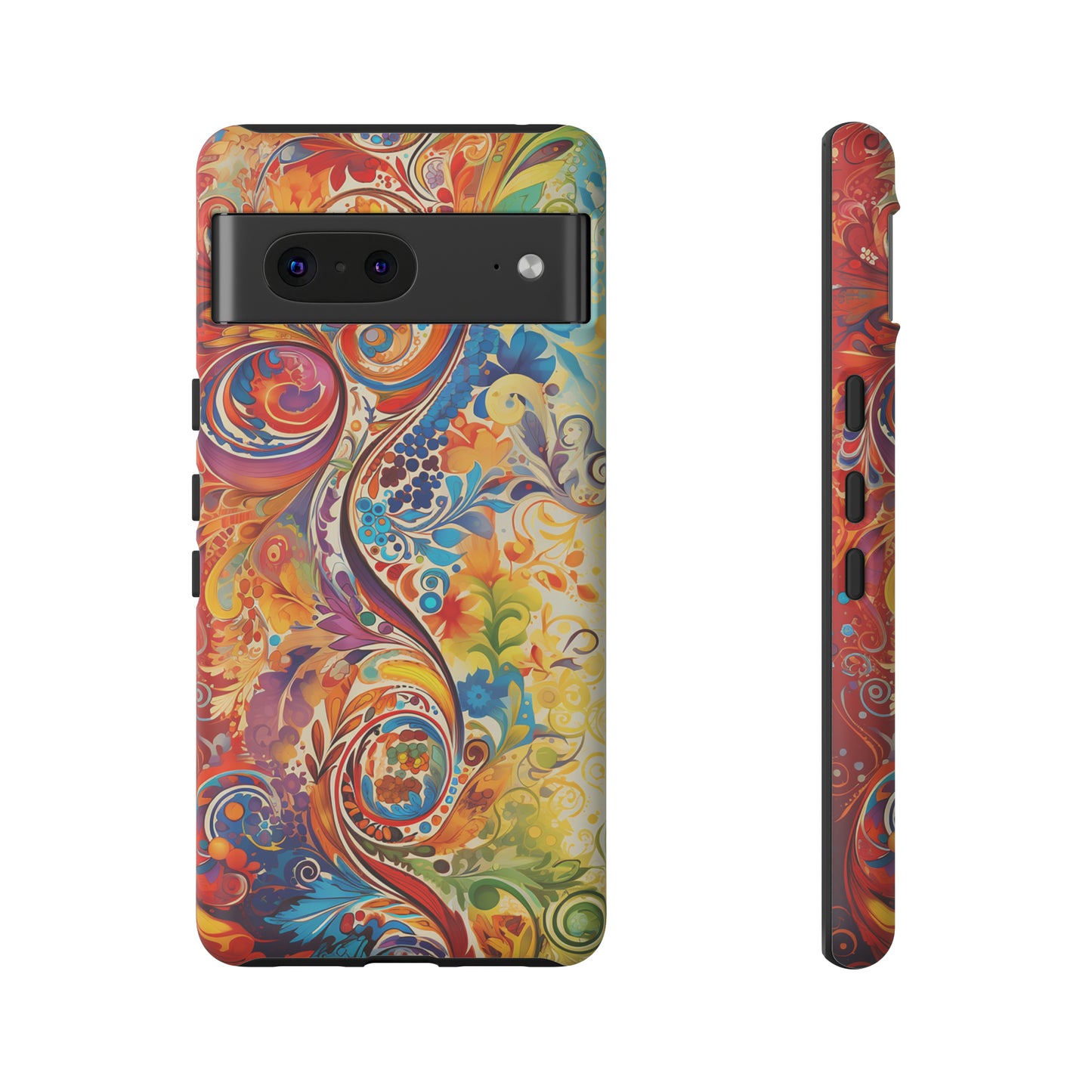 Rainbow Paisley - Tough Cases