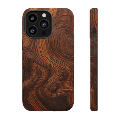 Walnut Pattern - Tough Cases | iPhone | Google Pixel | Samsung Galaxy