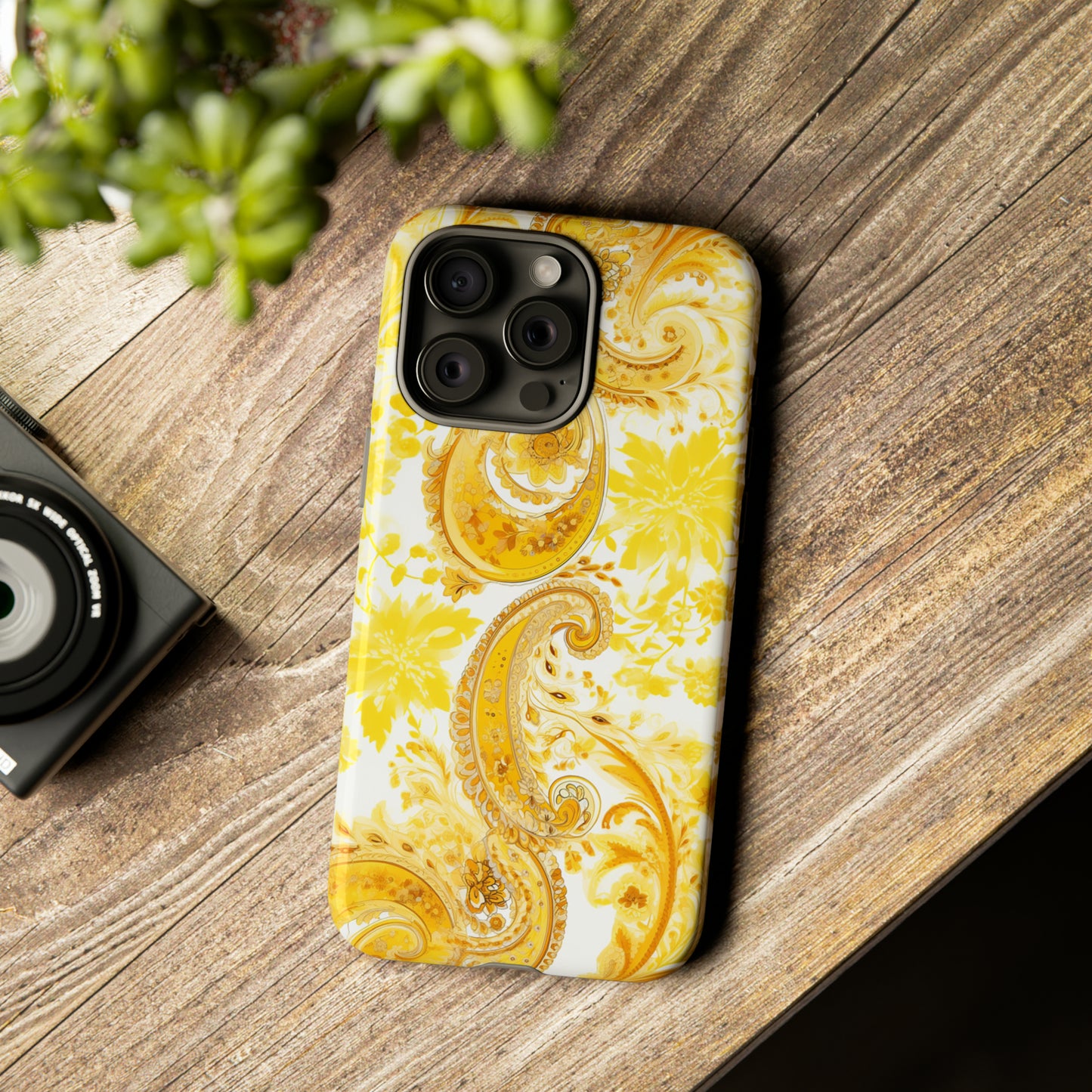 Yellow Paisley - Tough Cases