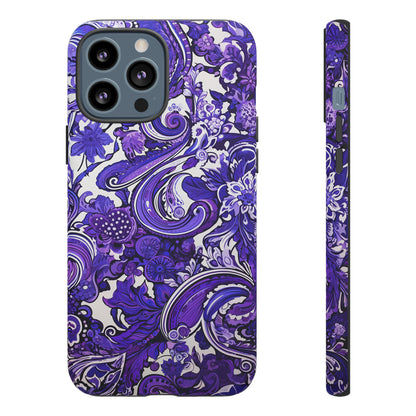 Purple Paisley - Tough Cases