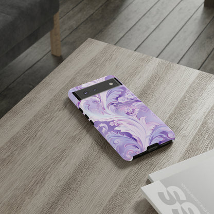 Pastel Lilac Paisley - Tough Cases