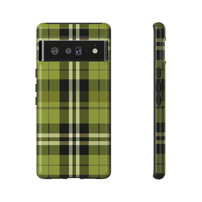 Pistachio Tartan - Tough Cases