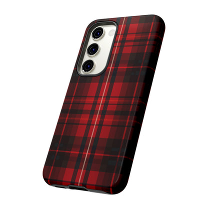 Cherry Red Tartan - Tough Cases