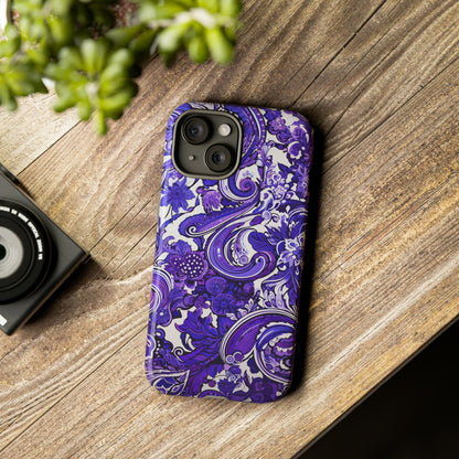 Purple Paisley - Tough Cases