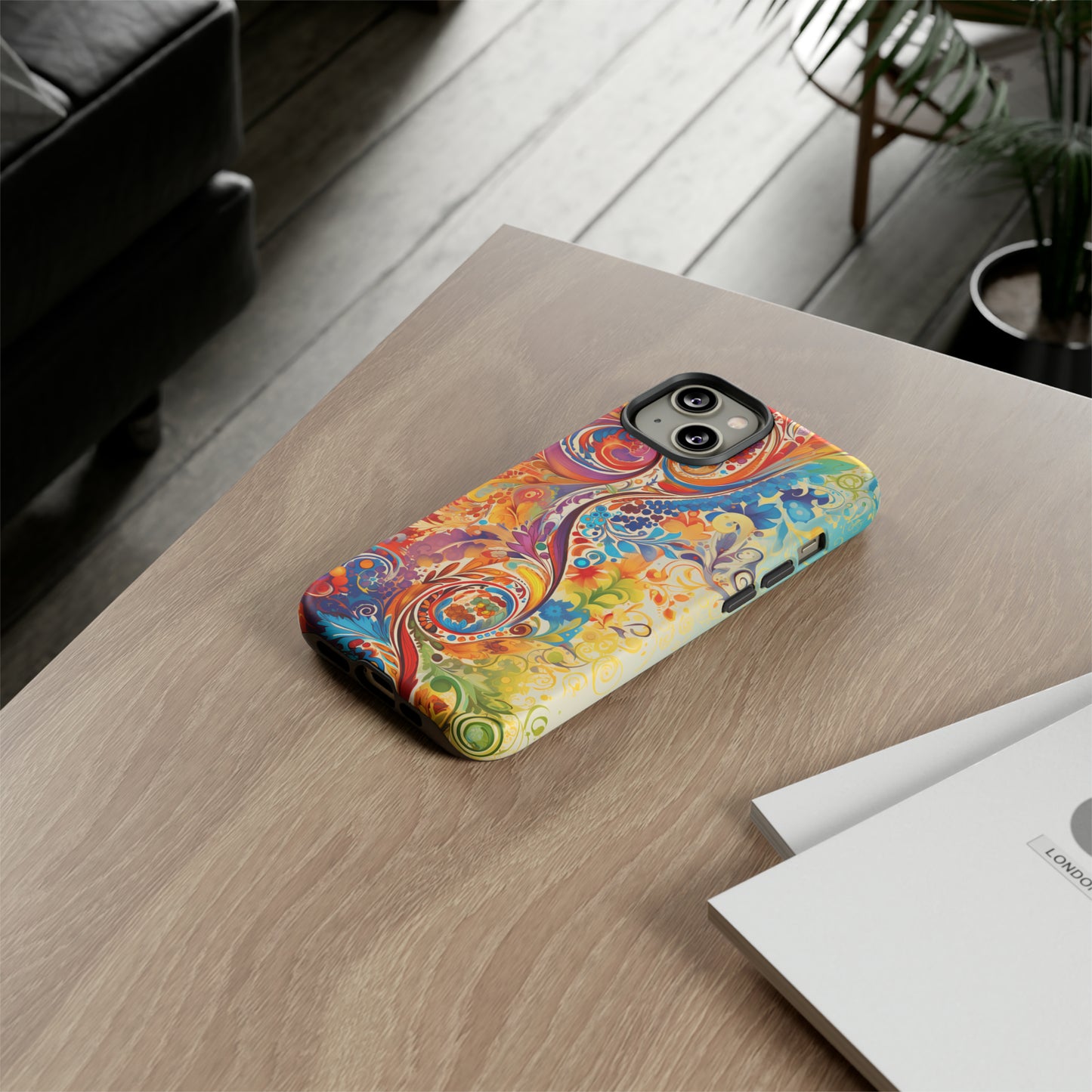 Rainbow Paisley - Tough Cases