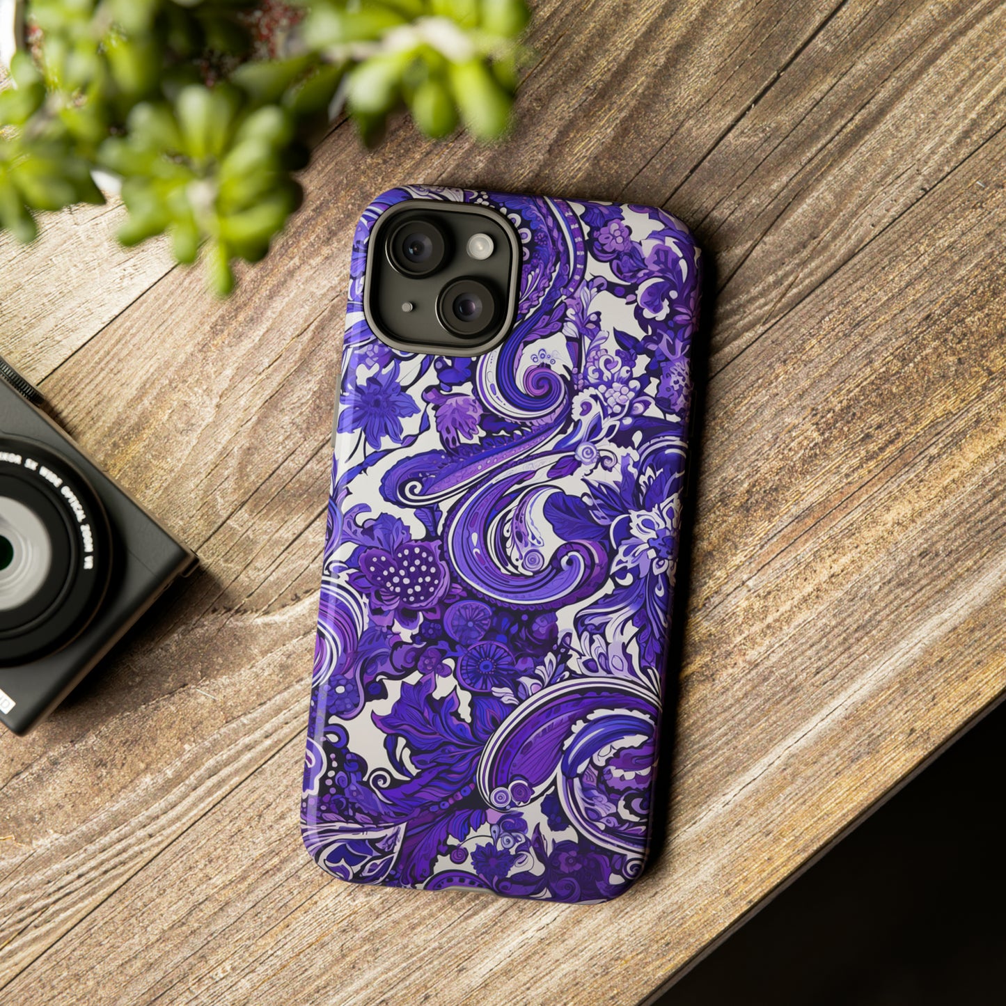 Purple Paisley - Tough Cases