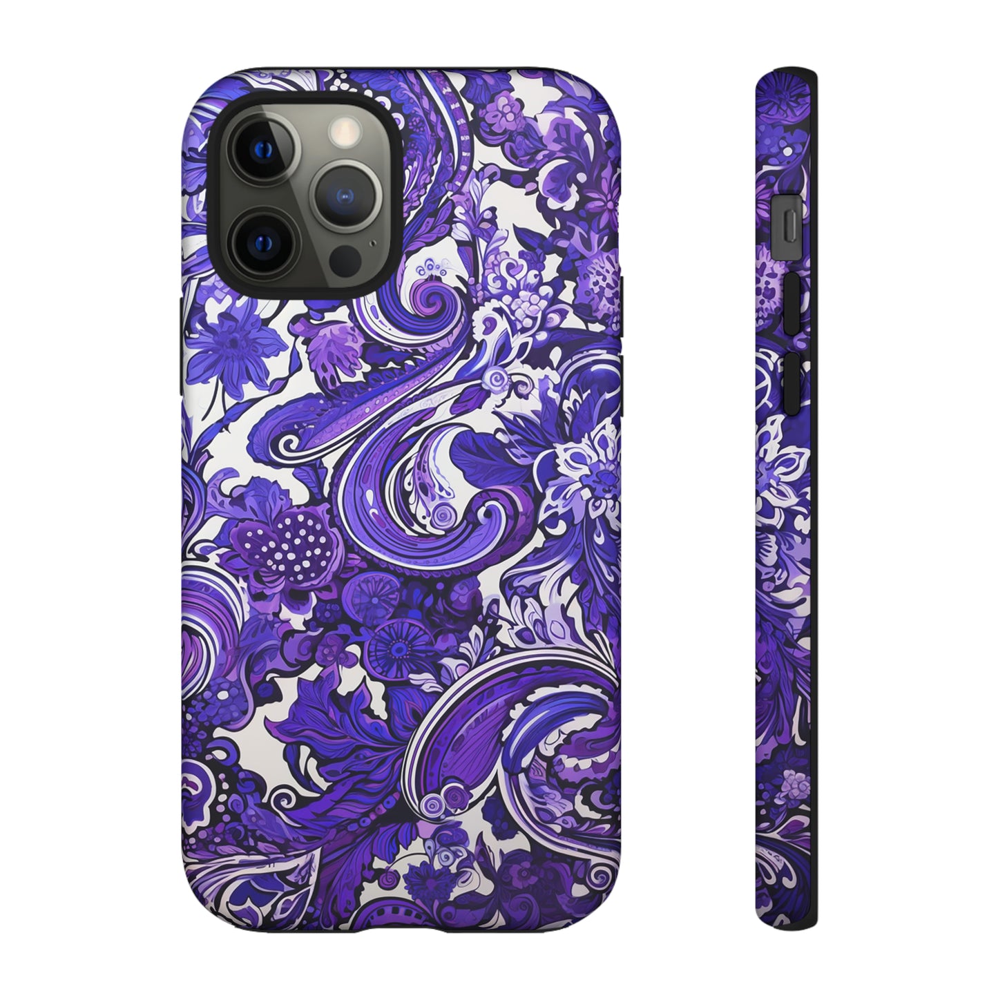 Purple Paisley - Tough Cases