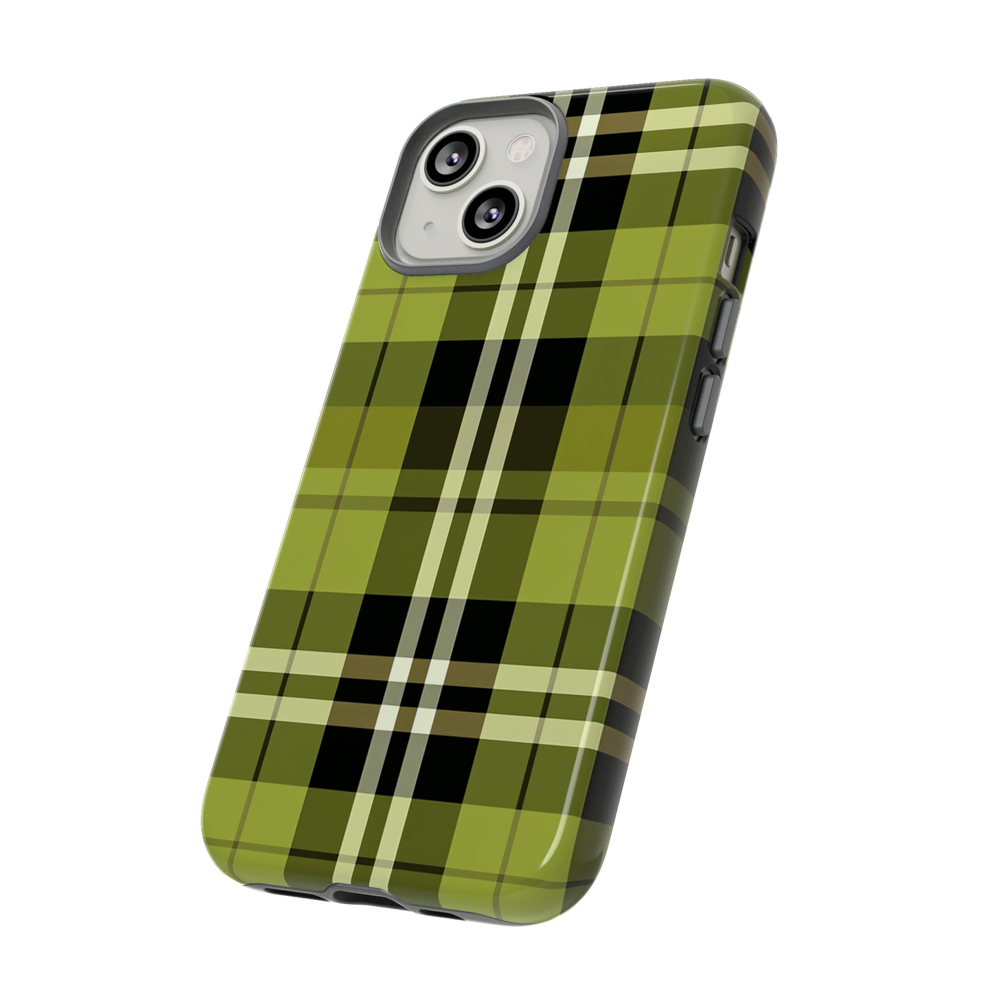 Pistachio Tartan - Tough Cases