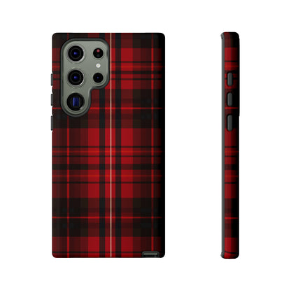 Cherry Red Tartan - Tough Cases